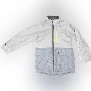 H&M dual Grey Boys Winter Coat, Size 8-9